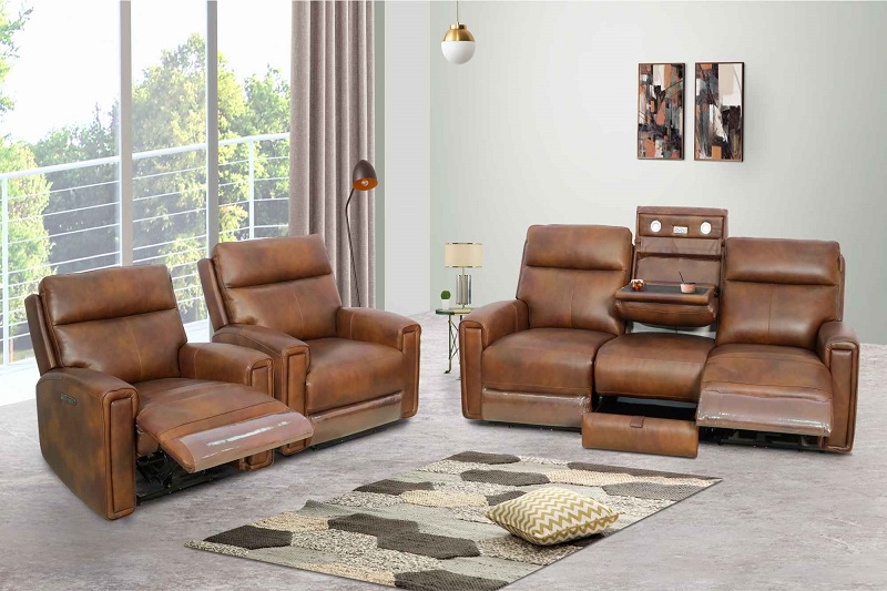 Motorized Recliner Sofa
